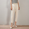 剩S/M 芳外高腰收腰设计九分哈伦裤通勤百搭休闲裤 商品缩略图2