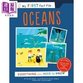 【中商原版】My First Fact File Oceans:Everything you Need to Know 我的海洋事实档案：你需要知道的一切 Wesley Robins绘