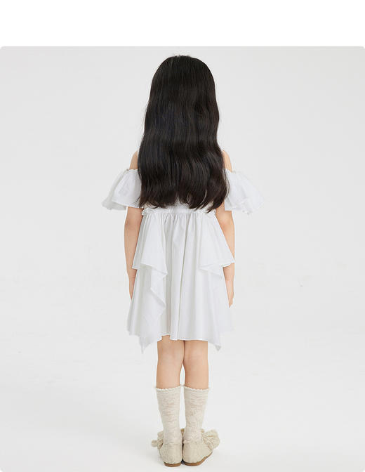 江南布衣 22年夏装新款短袖连衣裙  1M4G30310 商品图11