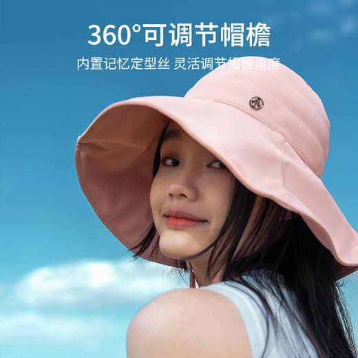 有棵树光合作用女士大帽檐太阳帽G-H729 商品图3
