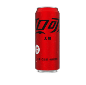 可口可乐零度摩登罐330ml