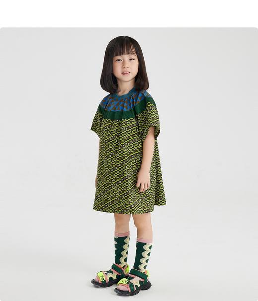 江南布衣童   22年夏装新款短袖连衣裙  1M4G31230 商品图1