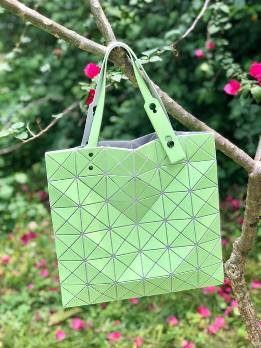 424-6三宅新款 彩金色幻彩 六格手提包 变形手袋 首日包邮 商品图3