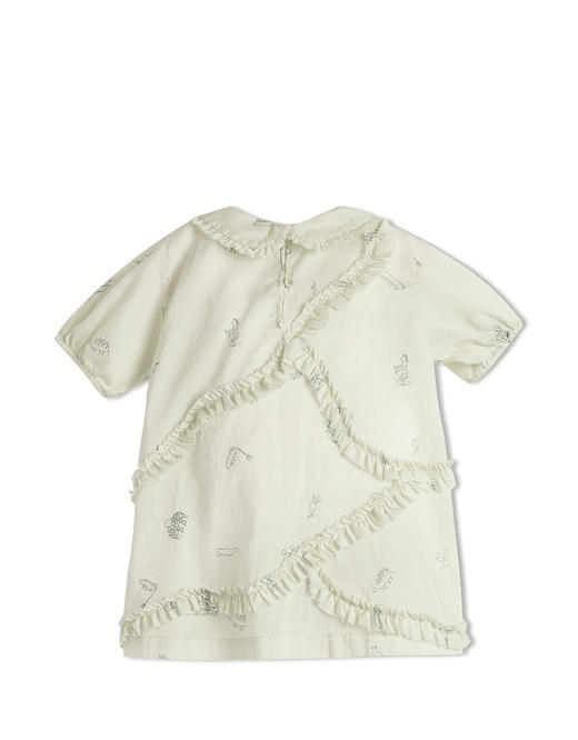 江南布衣 22年夏装新款  短袖连衣裙  YM3G30930 商品图5