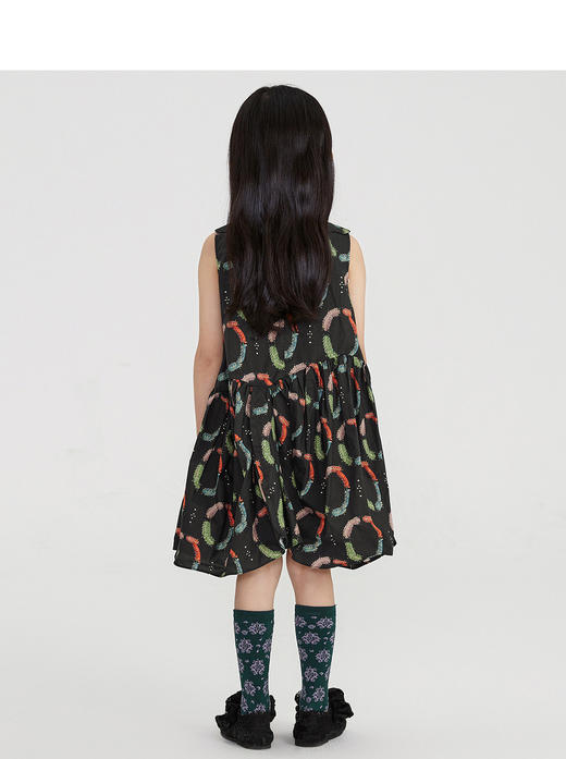 江南布衣童  22年夏装新款无袖连衣裙   1M4G01270 商品图4