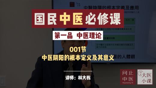 001阴阳-中医阴阳的根本定义与应用 商品图0