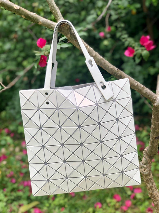 424-6三宅新款 彩金色幻彩 六格手提包 变形手袋 首日包邮 商品图6