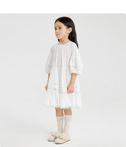 江南布衣  22年夏装新款短袖连衣裙   1M4G30340 商品图2