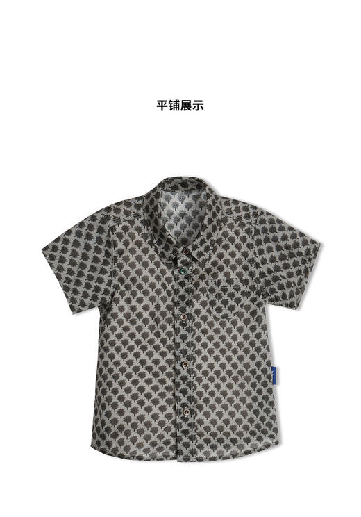 江南布衣童 22年夏装新款短袖衬衫  YM4252720 商品图1