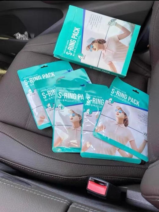 5片/盒韩国正品高尔夫脸基尼户外运动防晒面膜透气GOLF脸贴特价 商品图4