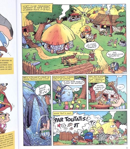【中商原版】法文版 高卢英雄历险记第二册 阿斯特克斯与金镰刀 Asterix La Serpe dor n2 法文原版 Goscinny Rene 商品图4