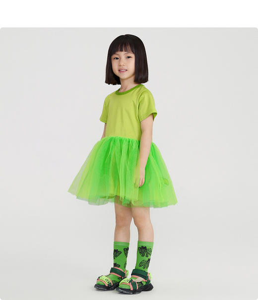 江南布衣 22 年夏装新款  短袖连衣裙  1M4G30320 商品图2