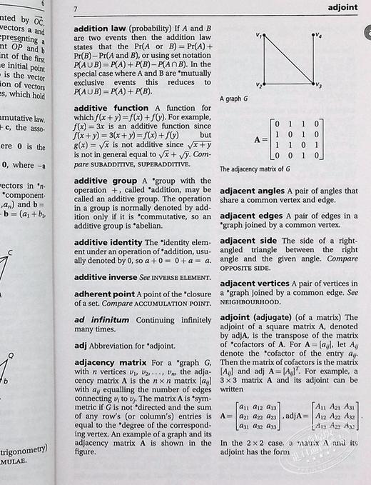 预售 【中商原版】牛津词典 简明数学 第6版 The Concise Oxford Dictionary of Mathematics 英文原版 C Christopher N James 商品图7