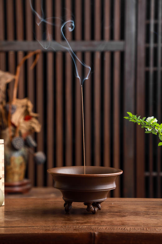 三足竹节香炉 商品图10