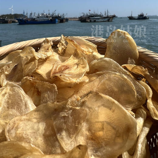 港岛姑娘 精选深海鸡蛋胶米鱼胶自然淡干胶质丰富口感爽滑 250g/包 商品图5