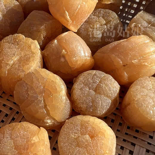 港岛姑娘 精选精品特级超大元贝天然淡干超大瑶柱扇贝肉粒粒饱满肉质厚实 250g40个 商品图3