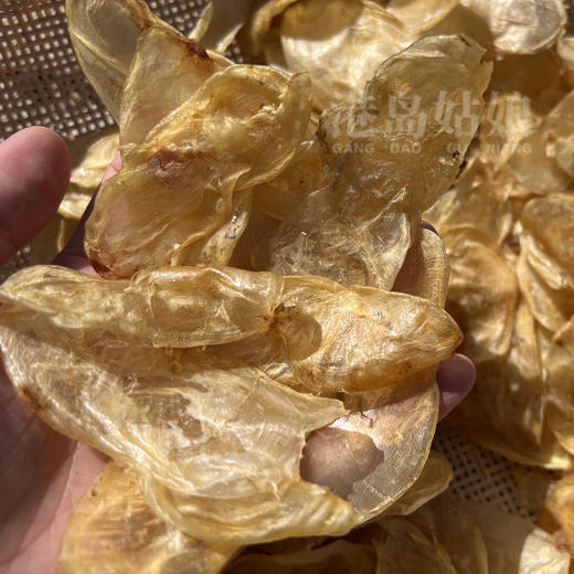 港岛姑娘 精选深海鸡蛋胶米鱼胶自然淡干胶质丰富口感爽滑 250g/包 商品图4