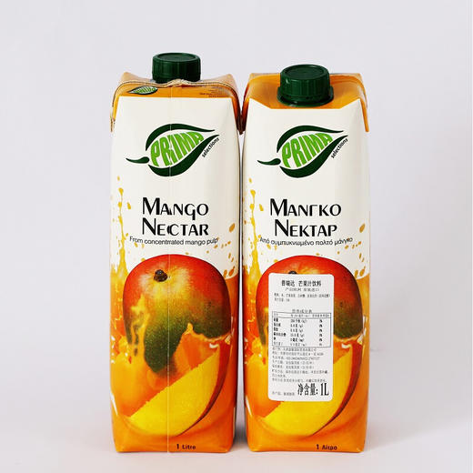 普瑞达芒果汁饮料1L 商品图0