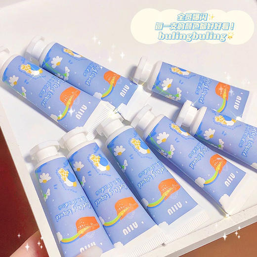 【新款NIIU彩妆眼影 第二件免费送！】液焕彩琉璃圆管眼影液单色亮片牙膏管碎钻液体眼影女 商品图2