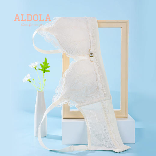 雅黛丽内衣薄款收副乳聚拢防下垂文胸无钢圈2022新款调整型女胸罩 商品图4