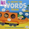 【中商原版】All Aboard The Words Train  请登上单词列车 儿童文学作品 平装 英文原版 3-4岁 商品缩略图0