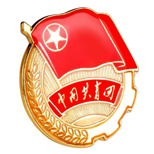 团徽中国供青团团徽新款标准型磁吸学生用青年团磁扣款供青团团员磁铁纪念徽章团旗团徽1个 商品图0