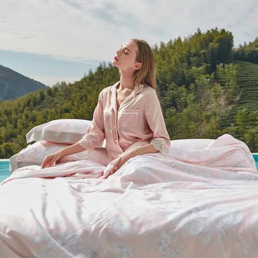 清爽丝滑可水洗天丝夏凉被桑蚕丝夏凉被 商品图3