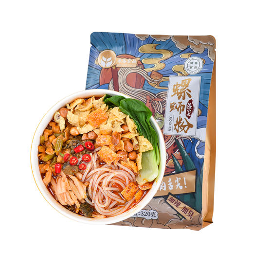 落小米清真螺蛳粉320g【落小米】 商品图5