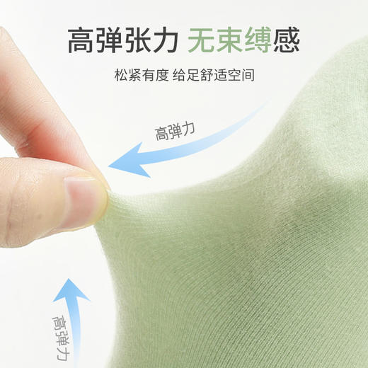 雅黛丽袜子夏季薄款女潮网红款白色袜子吸汗透气高弹棉袜女生短袜 商品图3