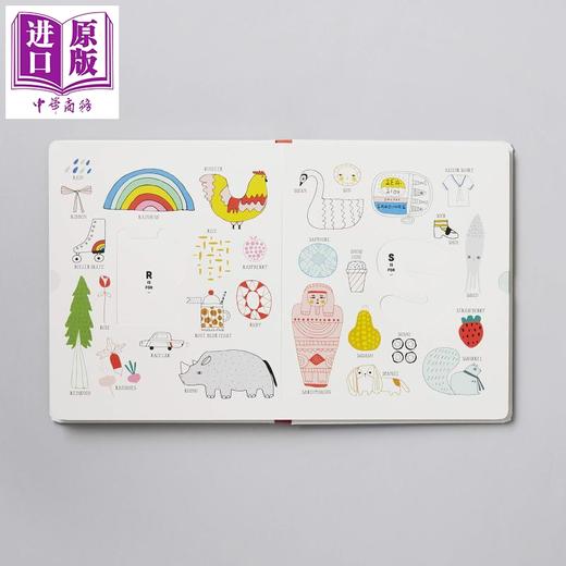 预售 【中商原版】A to Z Menagerie A到Z动物园 英文原版 进口原版 2岁到4岁 英语启蒙 少儿纸板书 Suzy Ultman 商品图3
