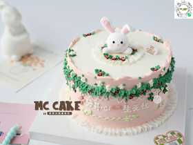 森系裱花小兔子