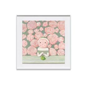 杨媛媛《她》版画