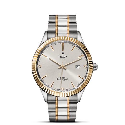 帝舵风尚系列 | 钢表壳，直径41毫米，镶钻表盘 商品图1