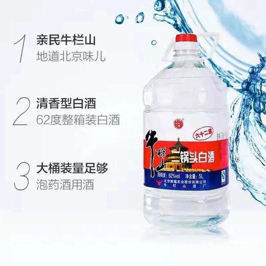 牛栏山二锅头62度5l 商品图1