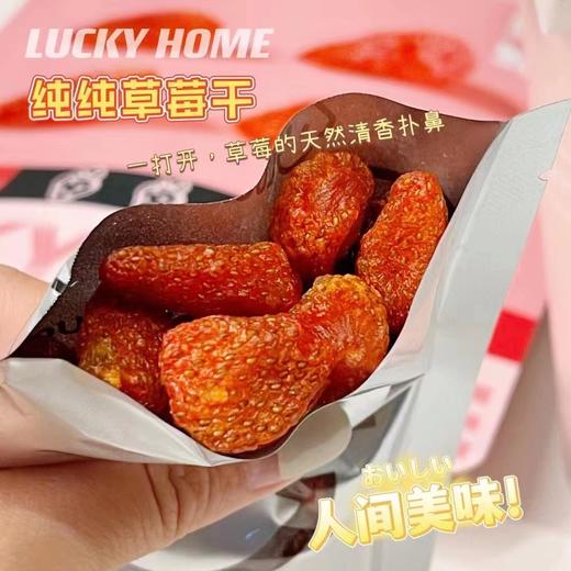 幸运小筑  | 草莓干102g 商品图1