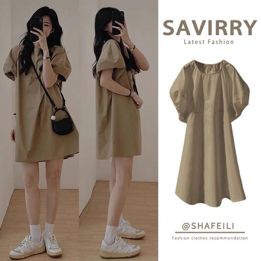 （清仓现货）【社群供W】韩版连衣裙 商品图0