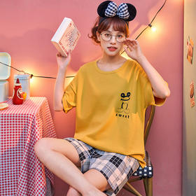 【清仓特价】爱帝夏季薄款女式短袖套装