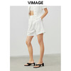 VIMAGE/纬漫纪夏季新款高腰宽松轻薄西装短裤V1705319 商品缩略图2