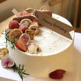 黑巢-初见生日蛋糕