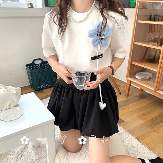 （清仓现货）【社群供W】立体小花T恤 商品图2