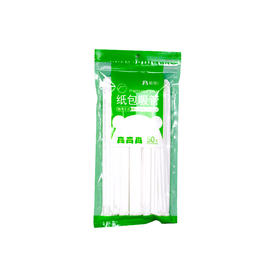 极货（纸包）吸管190mm*6mm*50支