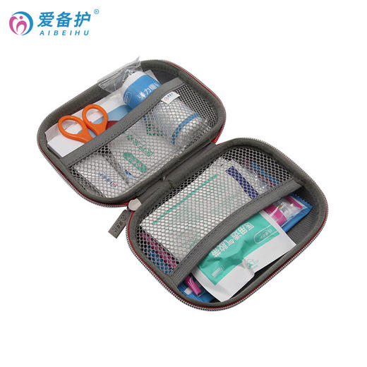 爱备护 车载急救包 便携车用应急包 家用医药户外旅行小型防水包 ABH-L003A 商品图0