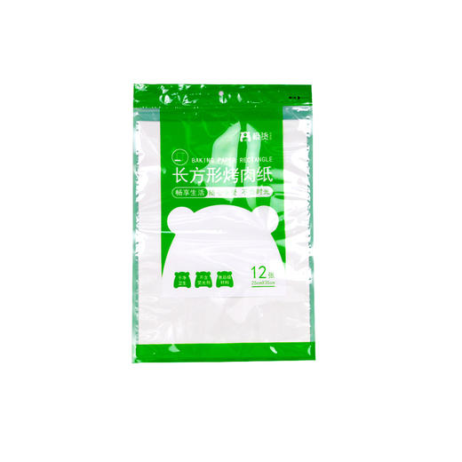 极货长方形烤肉纸25cm*35cm*12张+3张 商品图0