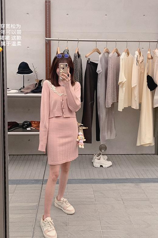 金蘑菇菇【甜心玛丽两件套】纯欲嗲甜～整个被温柔可爱住针织套装 商品图5