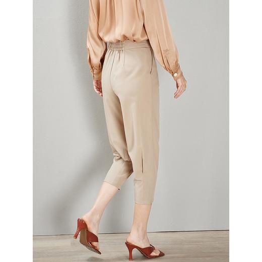 剩M 芳外通勤百搭哈伦裤显瘦小腿高腰式休闲裤 商品图4