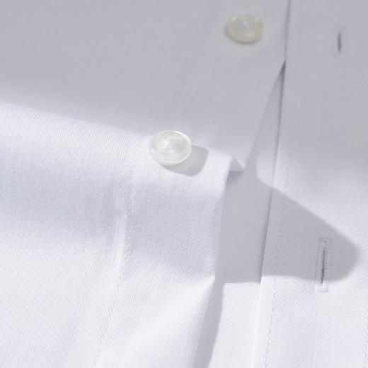 【防水防油防污】罗蒙男士衬衫微弹有型舒适透气商务通勤百搭短袖衬衣 商品图8