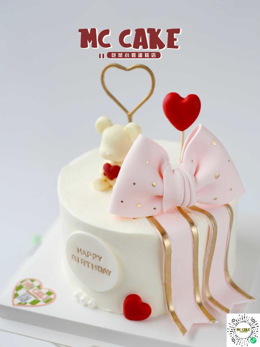 粉色蝴蝶结小熊 商品图1