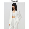 VIMAGE/纬漫纪新款时尚显瘦纯色西装薄外套V1703316 商品缩略图5