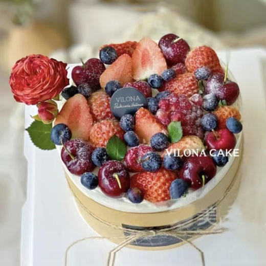 黑巢-浓情时刻生日蛋糕 商品图0