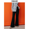 VIMAGE/纬漫纪夏季新款职业干练显瘦西装裤直筒长裤女V1705333 商品缩略图2